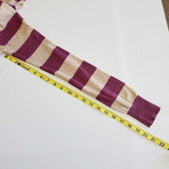 1362 * Teaspoon Lightweight Striped Hoodie Size Juniors M - Picture 8 of 8